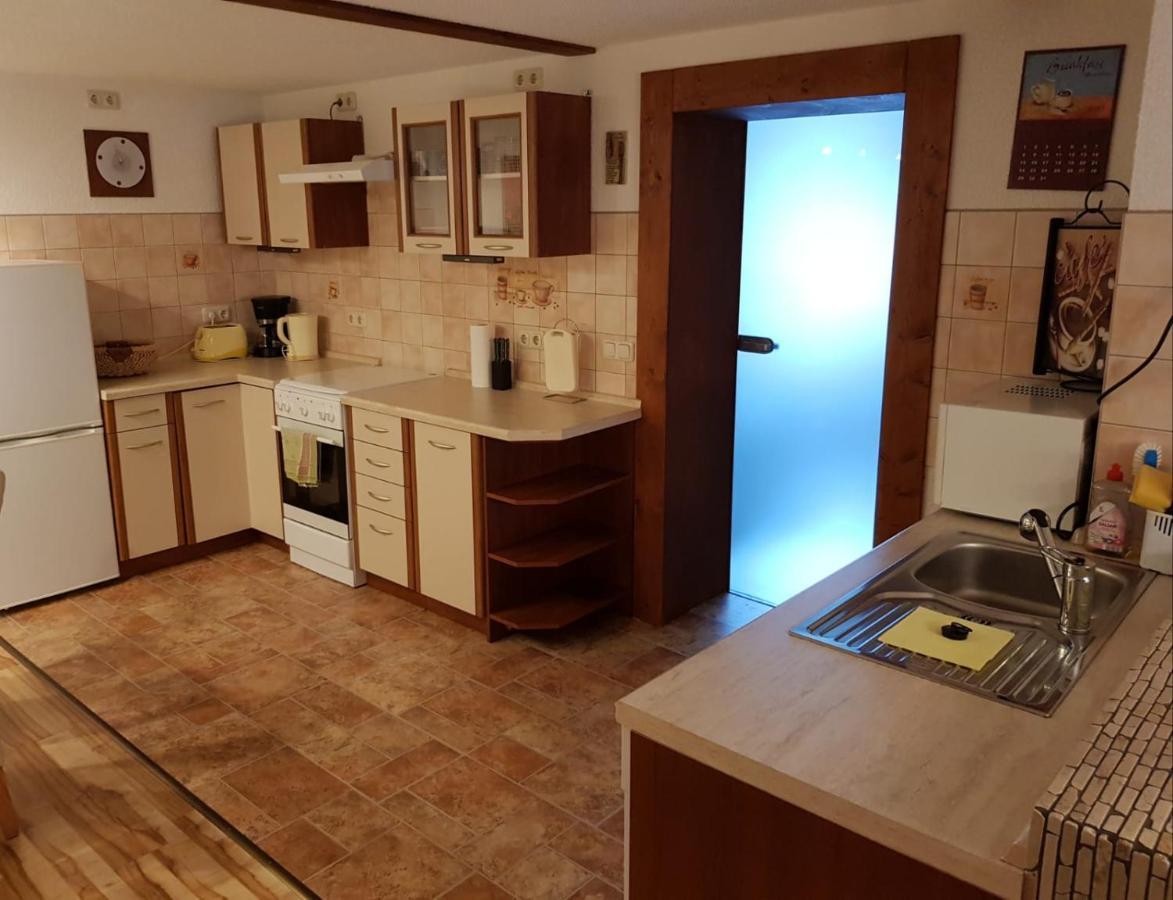 Ferienwohnung Haehnert Schwarzenberg  Bagian luar foto